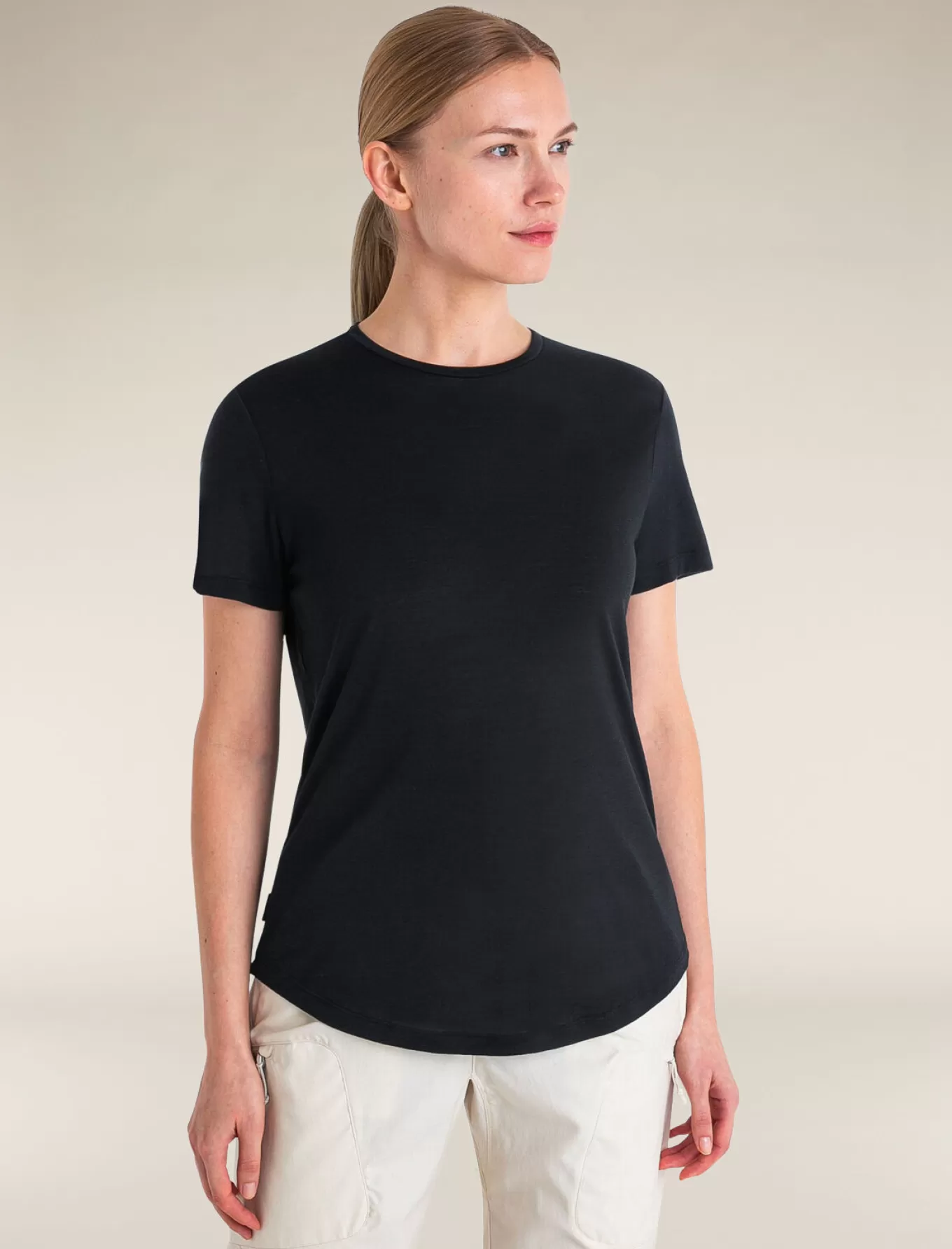 Clearance Icebreaker 125 Cool-Lite™ Merino Blend Sphere T-Shirt Damen Black