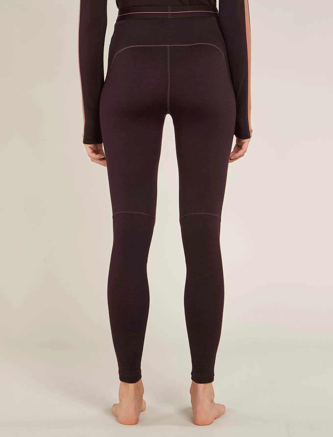 Discount Icebreaker 260 ZoneKnit™ Merino Leggings Damen Bittersweet