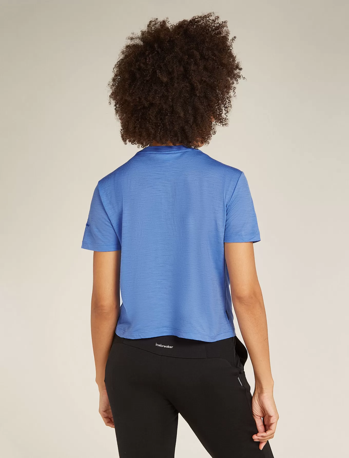 Flash Sale Icebreaker Merino 150 Tech Lite Crop T-Shirt Damen Baja
