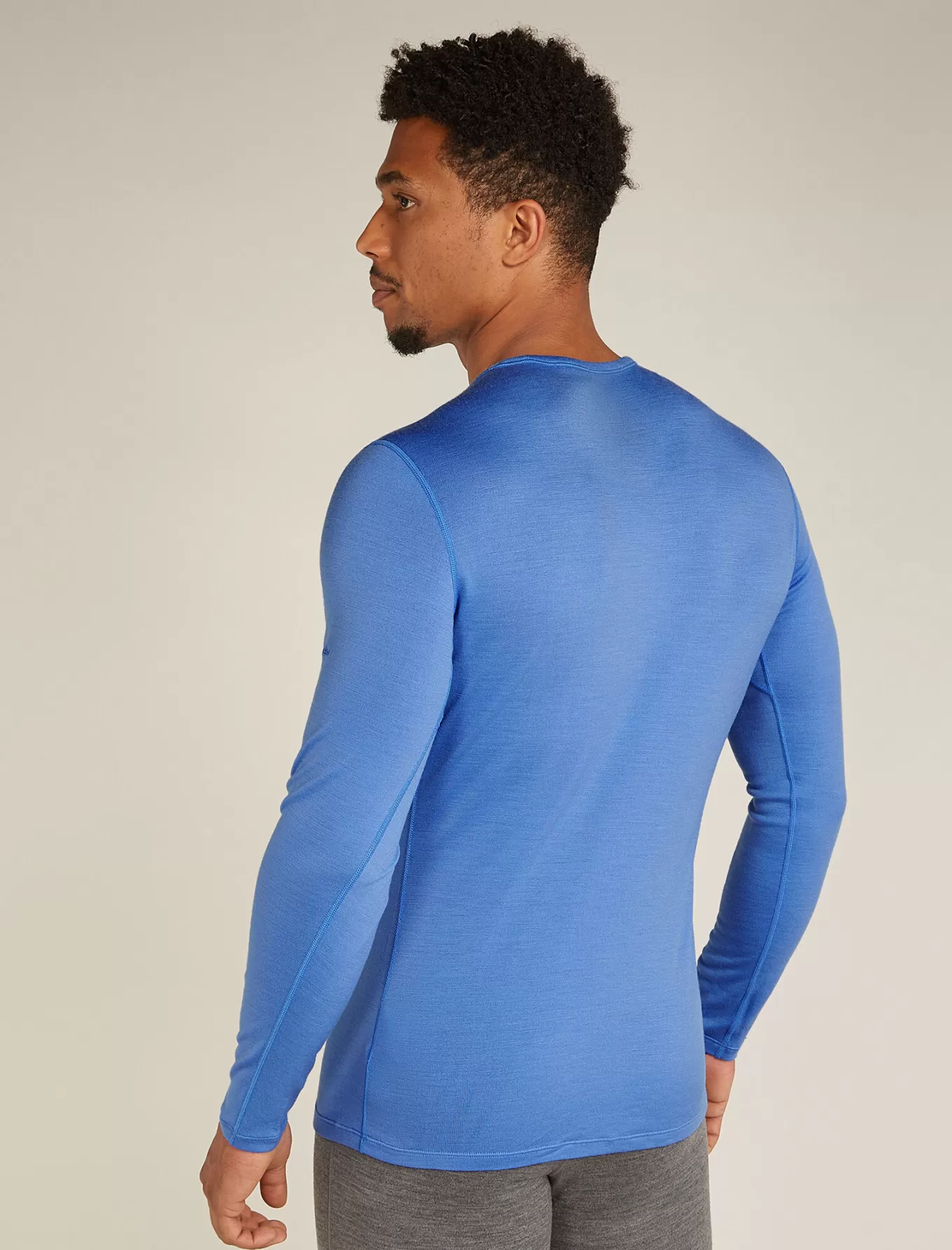 Discount Icebreaker Merino 260 Tech Thermo-Langarmshirt mit Rundhalsausschnitt Herren Baja