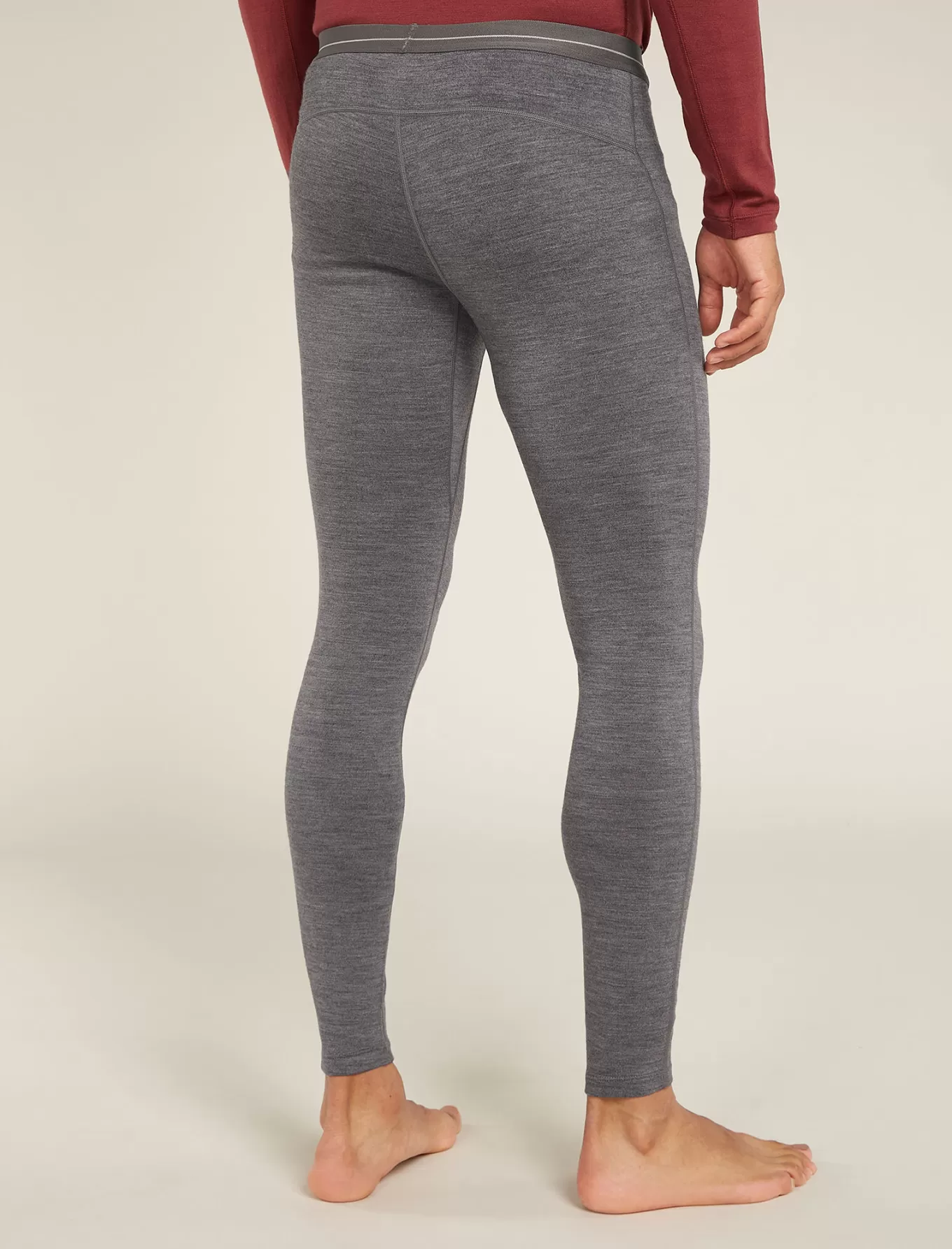 Shop Icebreaker Merino 260 Tech Thermo-Leggings Herren GritstoneHeather