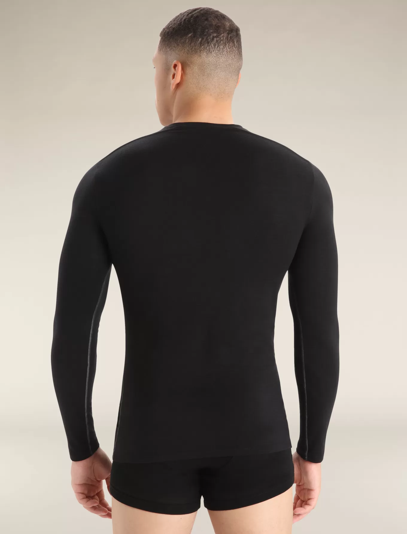 Cheap Icebreaker Merino Anatomica Langarmshirt Herren Black