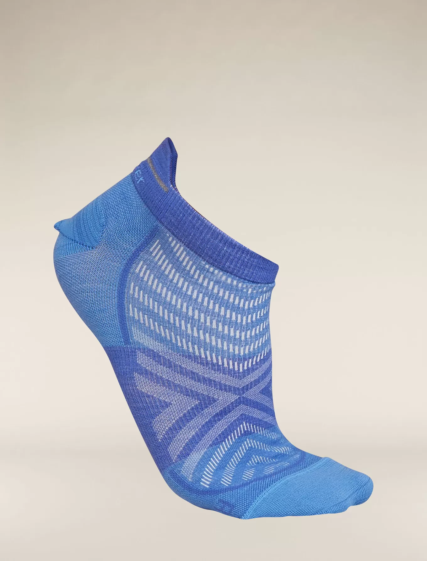 Online Icebreaker Merino Blend Run+ Ultralight Socken Micro  Herren Baja/Brilliant