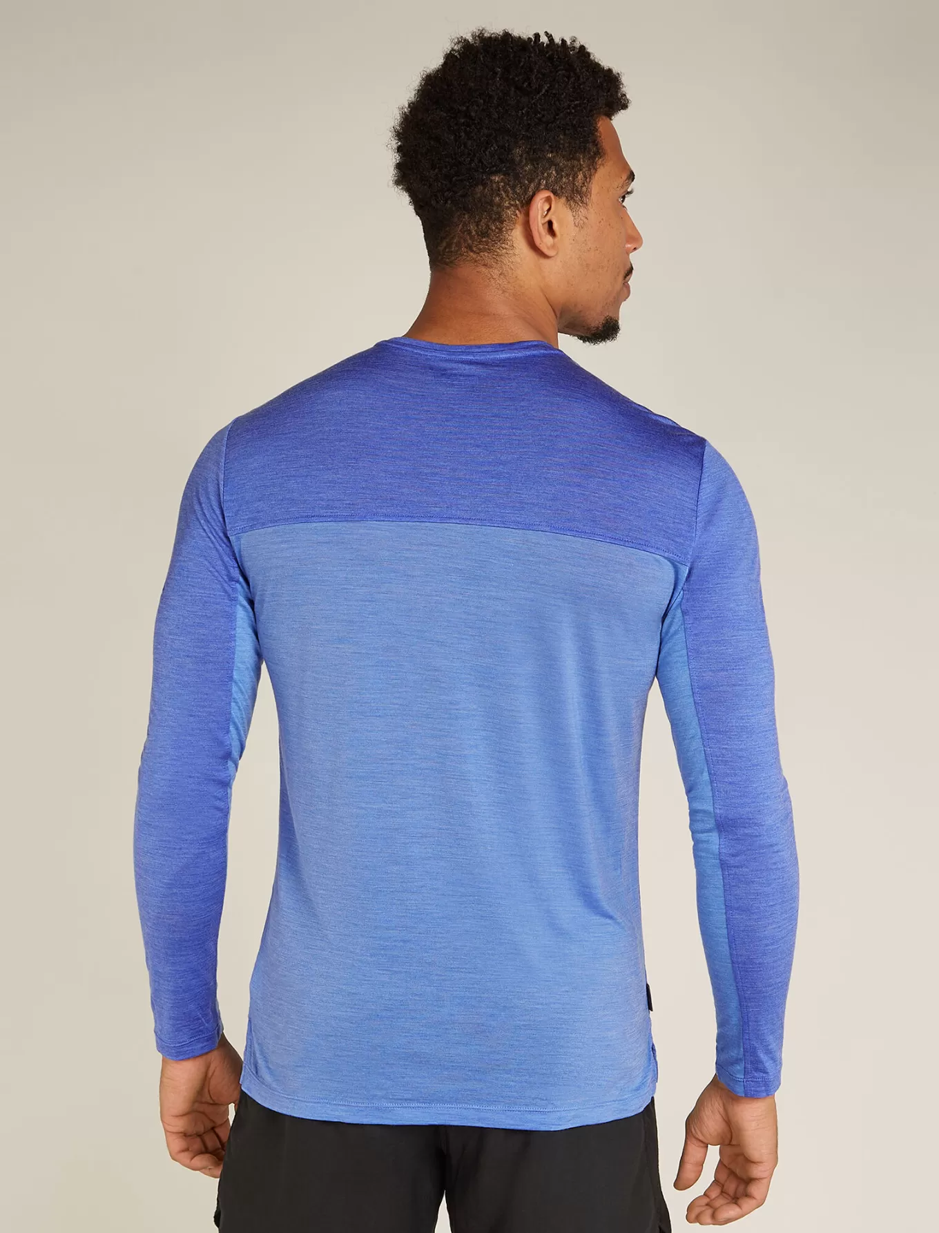 Best Icebreaker Merinomix 125 Cool-Lite™ Sphere Langarmshirt Colour Block Herren Baja