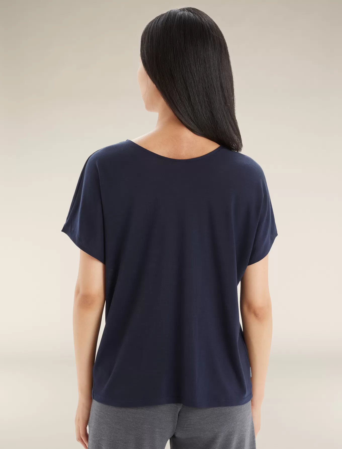 Flash Sale Icebreaker Merinomix Drayden Reversible T-Shirt Damen MidnightNavy